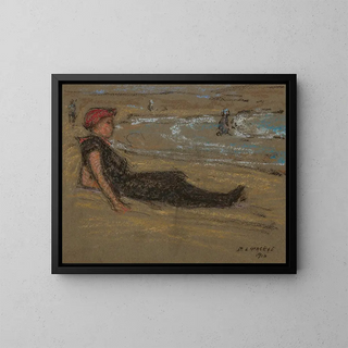 Elmer Livingston Macrae - Girl at the Shore.webp