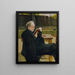 L'homme qui lit - Emanuel Baschny — gerahmtes Bild an der Wand