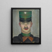 Polizeigemälde - Emanuel Schättli — gerahmtes Bild an der Wand