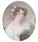 Portrait einer jungen Frau mit Blumen in den Haaren - Emanuel Thomas Peter — Ansicht des Kunstwerks