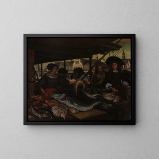 Emanuel de Witte - The Nieuwe Vismarkt New Fish Market in Amsterdam.webp