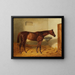 La jument Kincsem - Emil Adam — gerahmtes Bild an der Wand