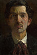 Selbstporträt - Emil Alexay Olexk — Ansicht des Kunstwerks