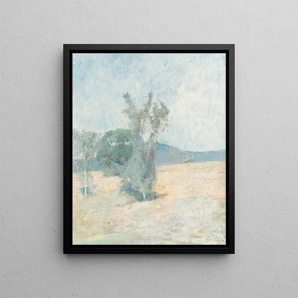 Frühling - Emil Carlsen — gerahmtes Bild an der Wand