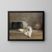 Studie in Grau - Emil Carlsen — gerahmtes Bild an der Wand