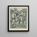 Schlacht - Emil Filla — gerahmtes Bild an der Wand