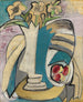 Vase mit Blumen und Pfirsichen - Emil Filla — Ansicht des Kunstwerks