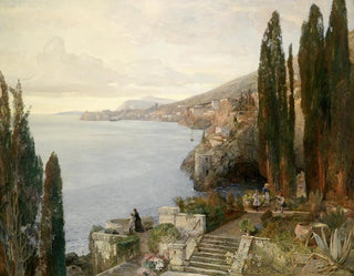 Blick auf Ragusa - Emil Jakob Schindler — Ansicht des Kunstwerks