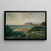 Die ionische See bei Korfu - Emil Jakob Schindler — gerahmtes Bild an der Wand