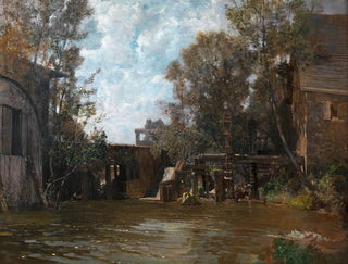 Mühle à Plankenberg - Emil Jakob Schindler — Ansicht des Kunstwerks