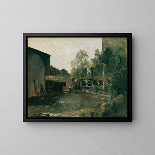 Emil Jakob Schindler - Mhlwehr in Plankenberg.webp
