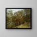 Landschaft im Park bei Plankenberg - Emil Jakob Schindler — gerahmtes Bild an der Wand