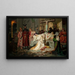 L'Accusation de Kriemhild - Emil Lauffer — gerahmtes Bild an der Wand