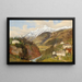 Bad Gastein - Emil Ludwig Lühr — gerahmtes Bild an der Wand