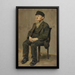 Chinesisches Gemälde - Emil Orlik — gerahmtes Bild an der Wand