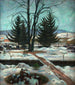 Winter-Gemälde - Emil Orlik — Ansicht des Kunstwerks