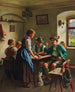 Ein Bauernhof-Wohnzimmer - Emil Rau — Ansicht des Kunstwerks