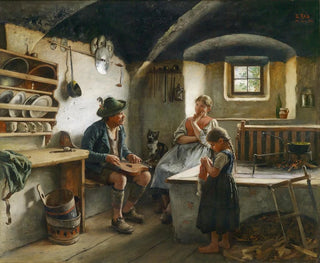 Der Zitherspieler - Emil Rau — Ansicht des Kunstwerks