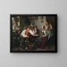 Die Anbeter - Emil Rau — gerahmtes Bild an der Wand