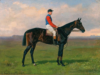 Ein Reiter auf einem Pferd - Emil Volkers — Ansicht des Kunstwerks