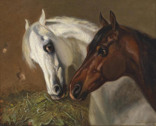 Zwei Pferdeköpfe - Emil Volkers — Ansicht des Kunstwerks