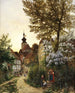 Abend im Mai im tiefen Tal, Erfurt - Emil Zschimmer — Ansicht des Kunstwerks