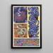 Floral dessins coloris nouveaux Pl13 - Émile-Allain Séguy — gerahmtes Bild an der Wand