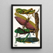 Insekten Pl18 - Émile-Allain Séguy — gerahmtes Bild an der Wand