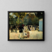 Le Guignol du jardin des Tuileries - Émile Antoine Guillier — gerahmtes Bild an der Wand