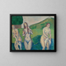 Badende - Émile Bernard — gerahmtes Bild an der Wand
