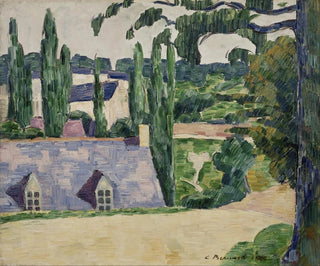 Landschaft bei Pont-Aven - Émile Bernard — Ansicht des Kunstwerks