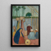 Les Bords du Nil - Émile Bernard — gerahmtes Bild an der Wand
