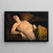 Akt liegend mit Armband - Émile Bernard — gerahmtes Bild an der Wand