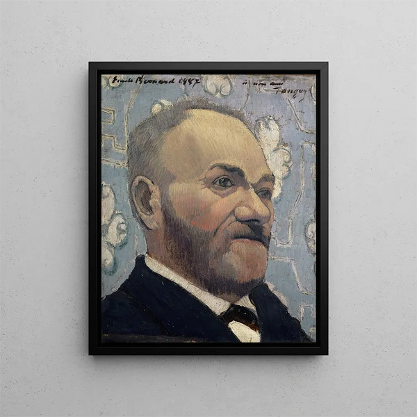 Portrait des Vaters Tanguy - Émile Bernard — gerahmtes Bild an der Wand
