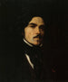 Portrait Eugène Delacroix 1798-1863 Maler - Émile Champmartin — Ansicht des Kunstwerks