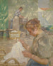 Sonniger Tag - Émile Claus — Ansicht des Kunstwerks