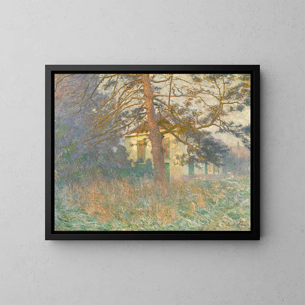 Villa Zonneschijn - Émile Claus — gerahmtes Bild an der Wand