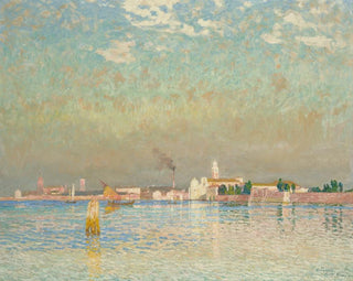 Vue de Murano, Venise - Émile Claus — Ansicht des Kunstwerks