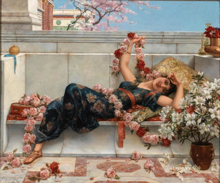 Eine Odaliske - Émile Eisman-Semenowsky — Ansicht des Kunstwerks