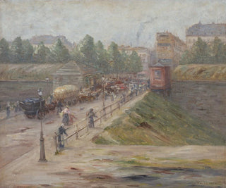 Die Tür von Asnières - Émile Lafont — Ansicht des Kunstwerks