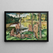 Badende am Rance - Émile Othon Friesz — gerahmtes Bild an der Wand