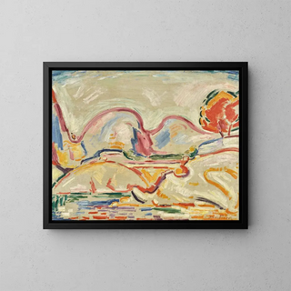 La Ciotat - Émile Othon Friesz — gerahmtes Bild an der Wand