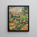 Le Coudon vu du Cap Brun - Émile Othon Friesz — gerahmtes Bild an der Wand