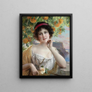 Emile Vernon - Beauty under the Orange Tree.webp