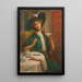 Stil und Anmut - Émile Vernon — gerahmtes Bild an der Wand