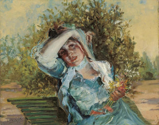 Emilio Sala y Francs - Girl with Flowers.webp