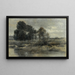 Landschaft - Emilio Sánchez Perrier — gerahmtes Bild an der Wand