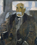 Georges Clemenceau 1841-1929 sitzend in einem Auto, das die Champs-Élysées hinunterfährt - Emmanuel Gondouin — Ansicht des Kunstwerks