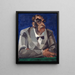 Octave Mirbeau 1848-1917 Schriftsteller und Journalist - Emmanuel Gondouin — gerahmtes Bild an der Wand