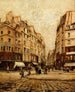 La rue Galande - Emmanuel Lansyer — Ansicht des Kunstwerks